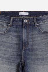 DENIM 5 TASCHE SLIM INDACO